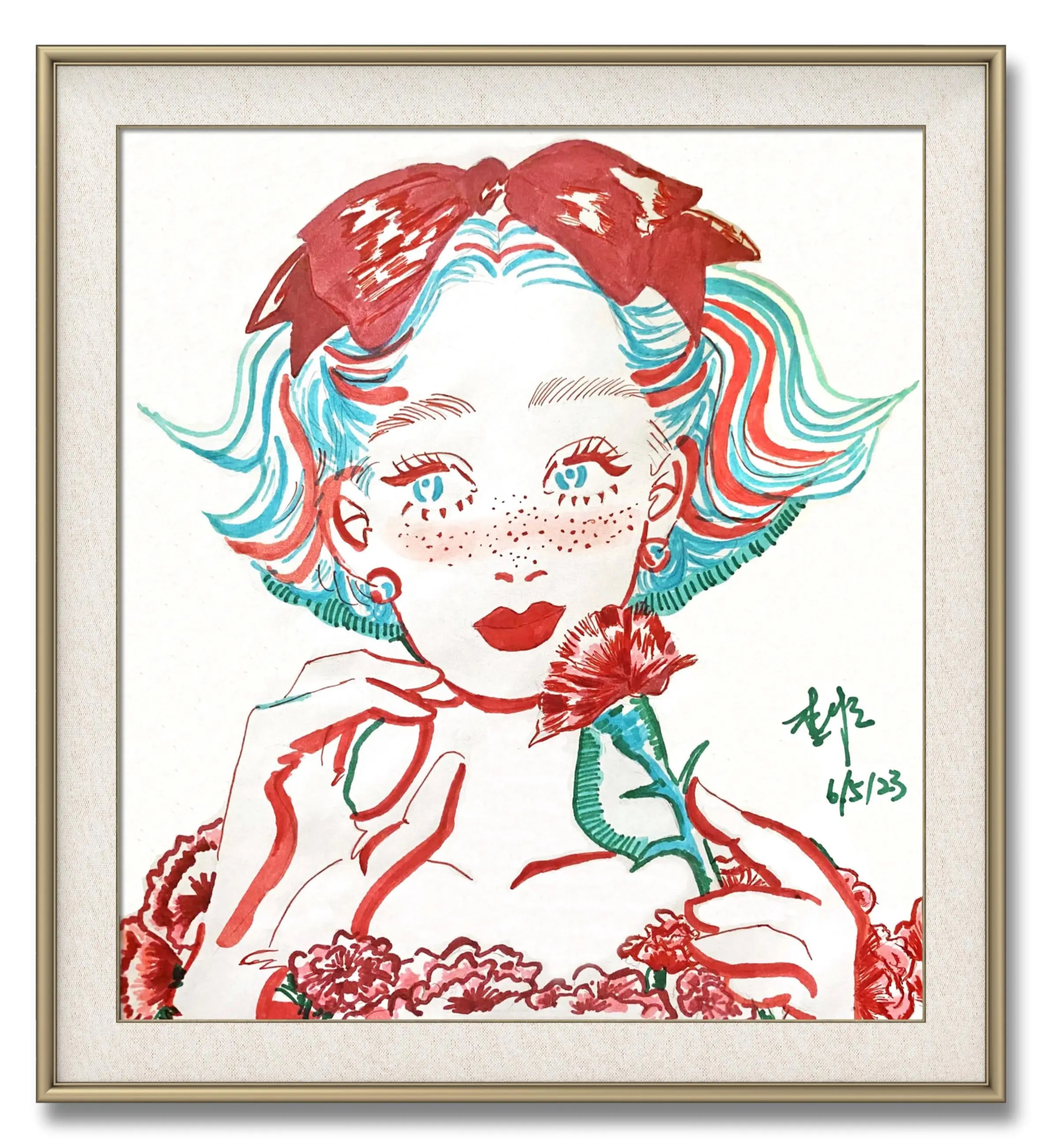 李心悦，成人，线上插画课初级，课堂作品