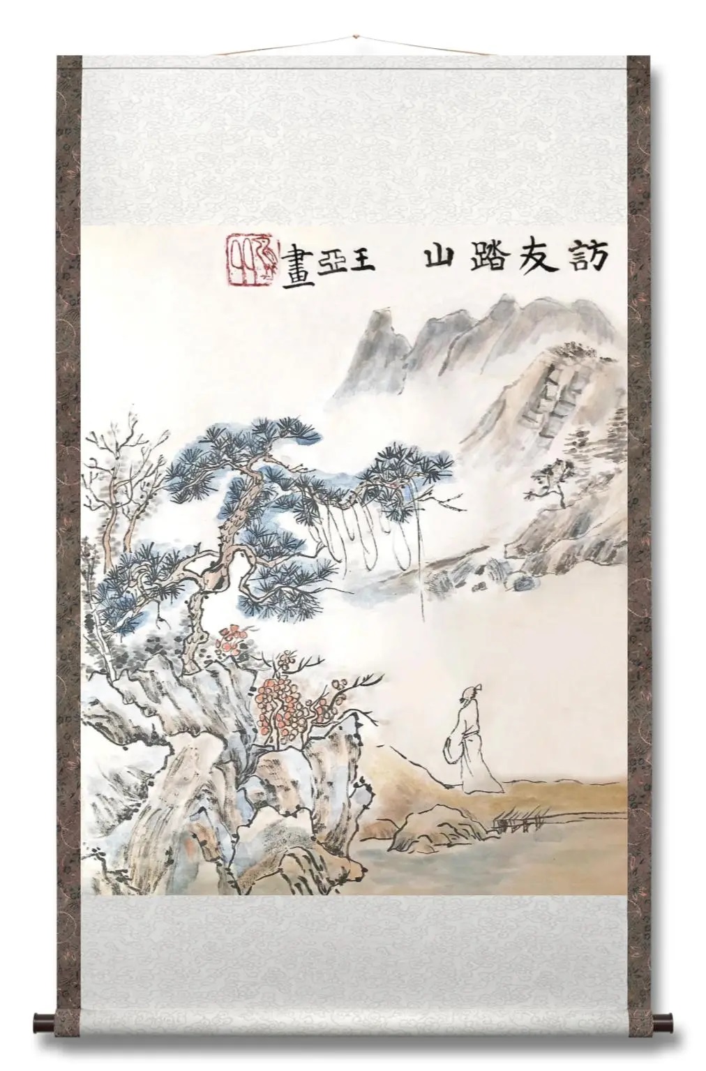 Wang Ya, 成人，线上国画 写意课初级，课堂作品