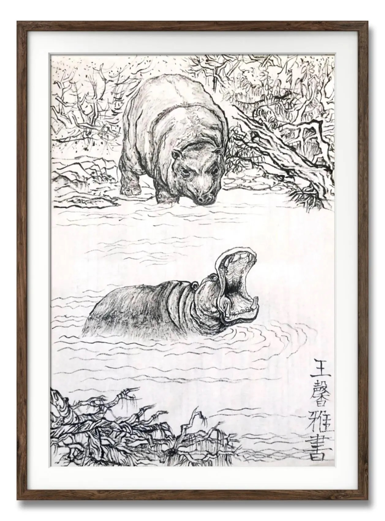 王馨雅, 16岁，线上国画 写意高级课课堂作品