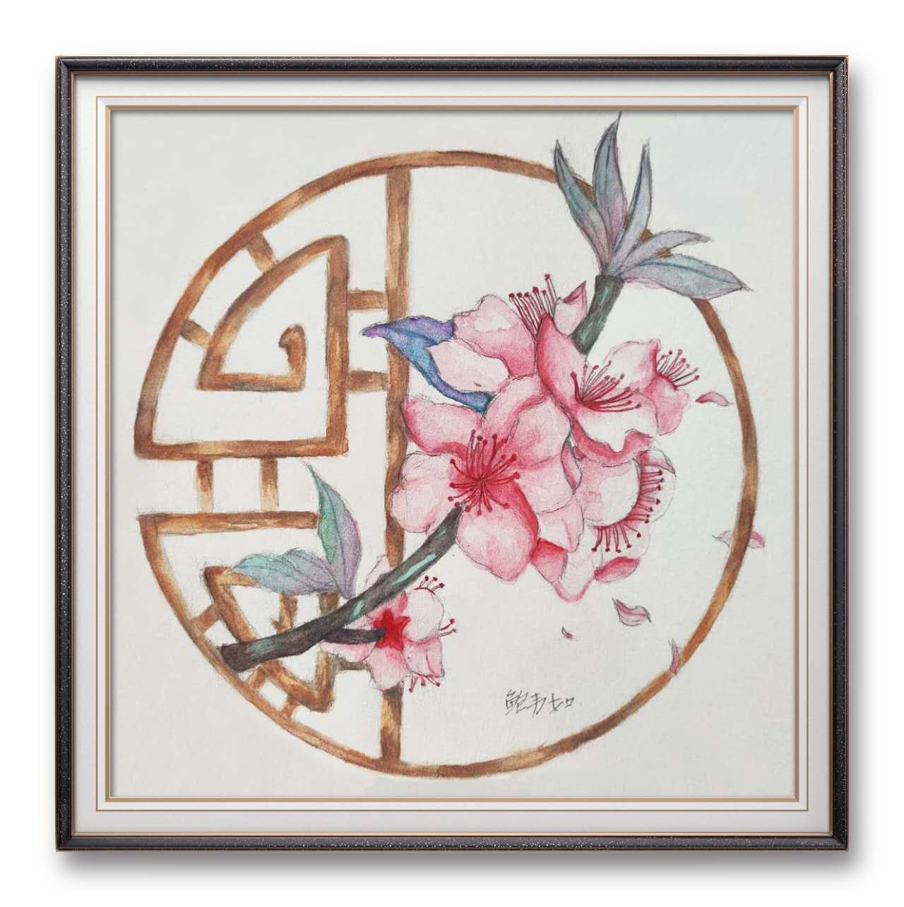 鲍韦如，13岁，线上水彩课初级，课堂作品.jpg