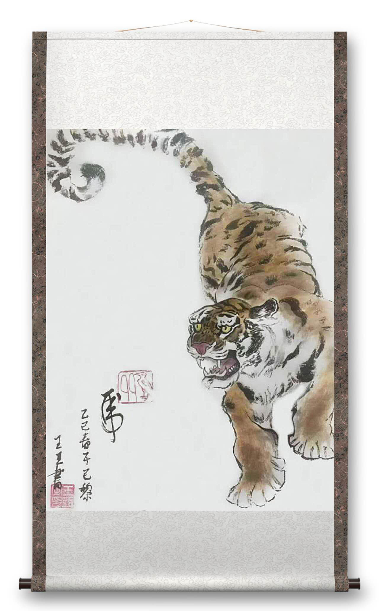王亚, 成人,线上国画课，课堂作品 WANG Ya, Adulte, Cours En Ligne De Peinture Chinoise, Oeuvre Réalisée Dans Le Cours 1